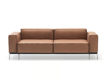 DS-21 QUBIC - 2 seater leather sofa by de Sede - view 2